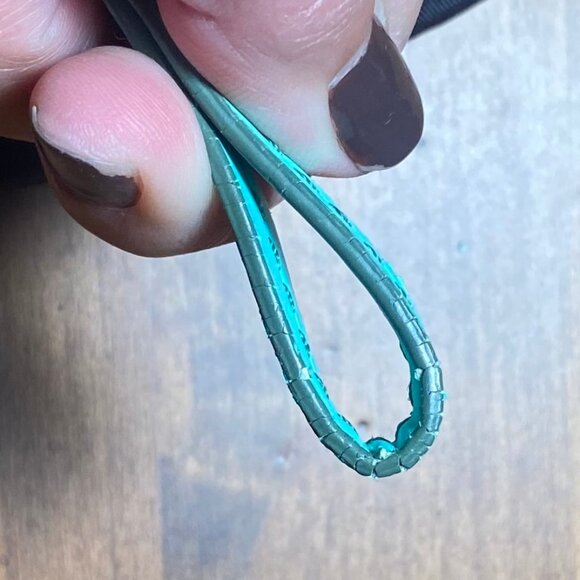 Women's Fossil Nylon Wristlet Pouch Holds Small Phone, Keys, Cash or Cards - Picture 10 of 10